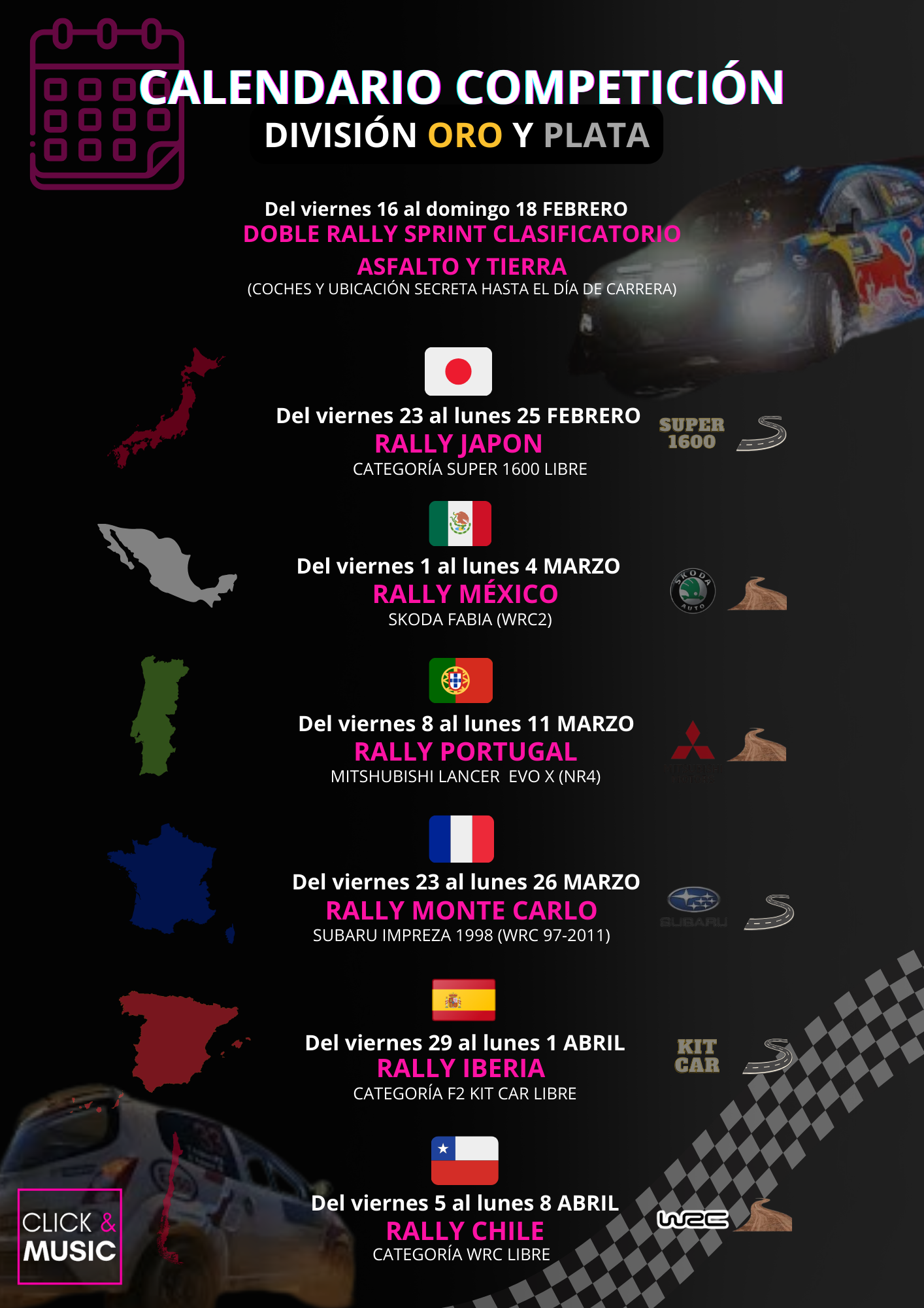 Series Nacionales Rally EA SPORTS 2024